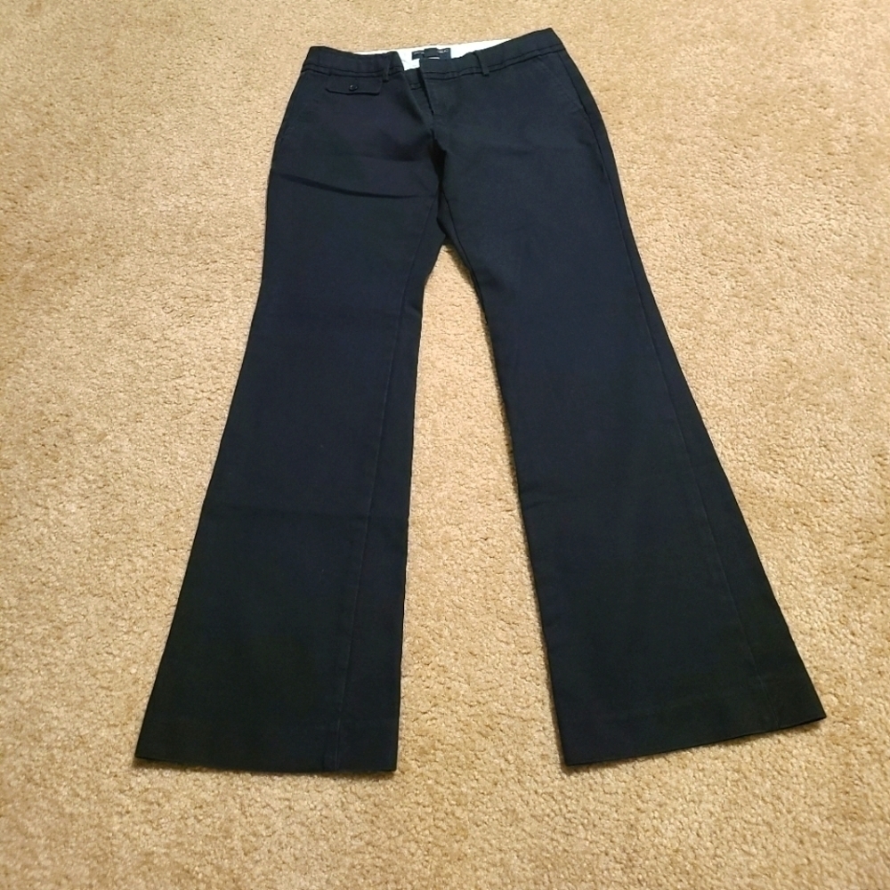BANANA Republic Ryan Fit Black pants, size 4 Short - Picture 2 of 8